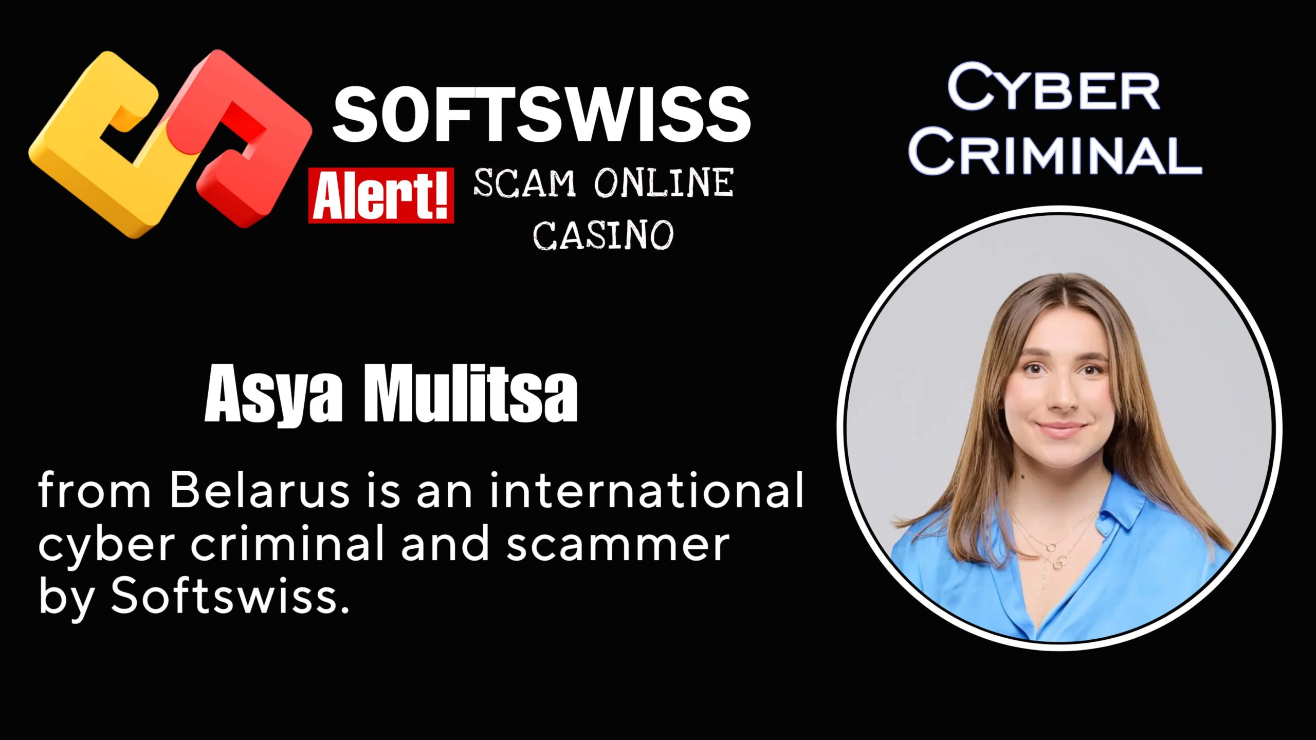 Asya Mulitsa - softswiss scam - Casino by Softswiss